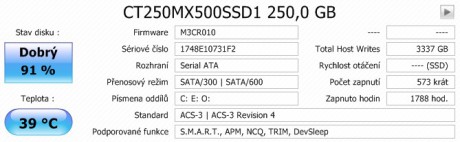SSD 3337 Gb